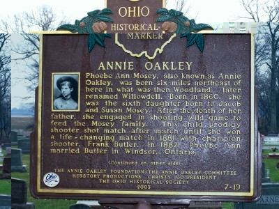 Annie Oakley Gravesite